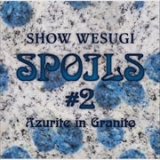 SPOILS#2 Azurite in Granite