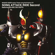 Masked Rider series Theme song Re-Product CD SONG ATTACK RIDE Second featuring BLADE 555 AGIT Ω